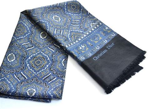 christian dior brown scarf|Christian Dior scarf men.